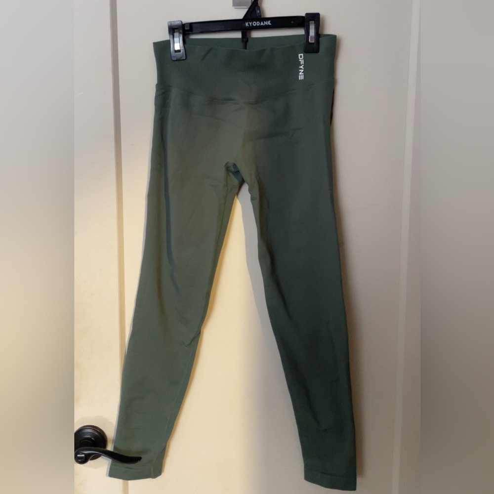 Dfyne Green Women's Leggings